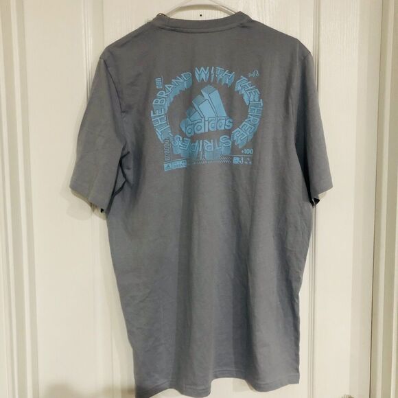 Adidas Men's Video Game Controller Graphic‎ T-Shirt Short Sleeve Halo Gray Large - Picture 7 of 7